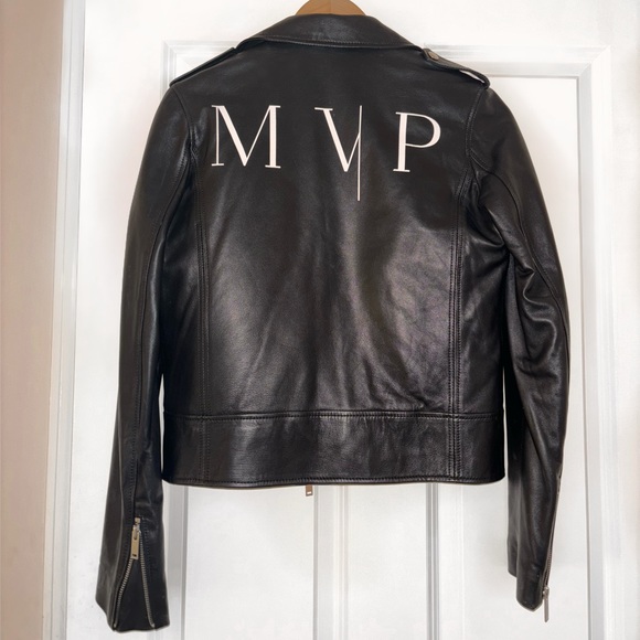 MVP Wardrobe leather jacket - Picture 3 of 3